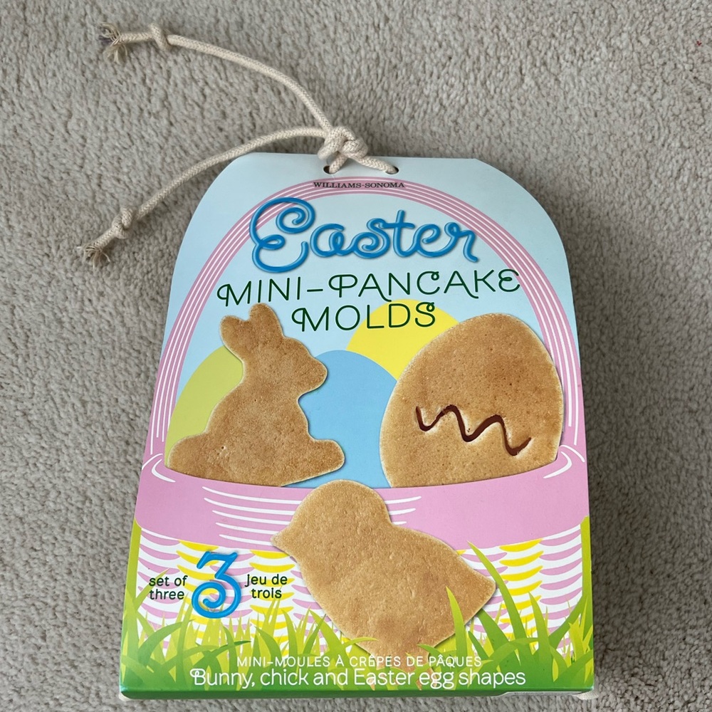Williams Sonoma Mini Easter Pancake Molds